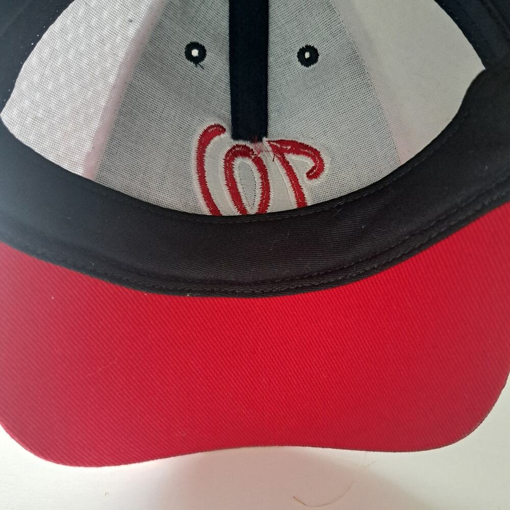 Washington Nationals MLB '47 Brand Adjustable Logo Hat Red White Blue - Picture 4 of 11